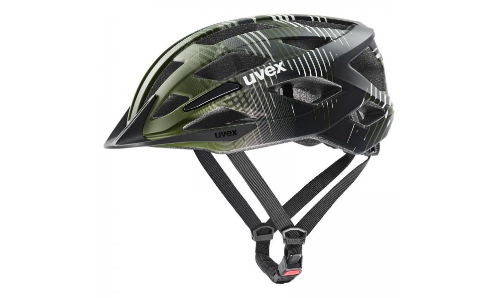 Kask rowerowy Uvex Air Wing 2 CC - zielono-czarny