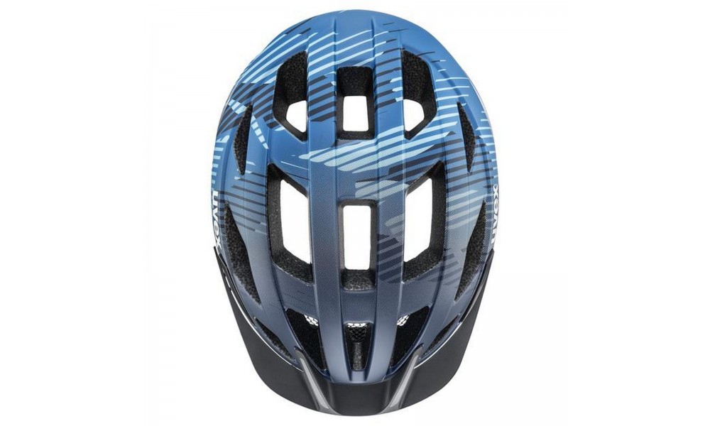 Kask rowerowy Uvex Air Wing 2 CC - granatowo-niebieski