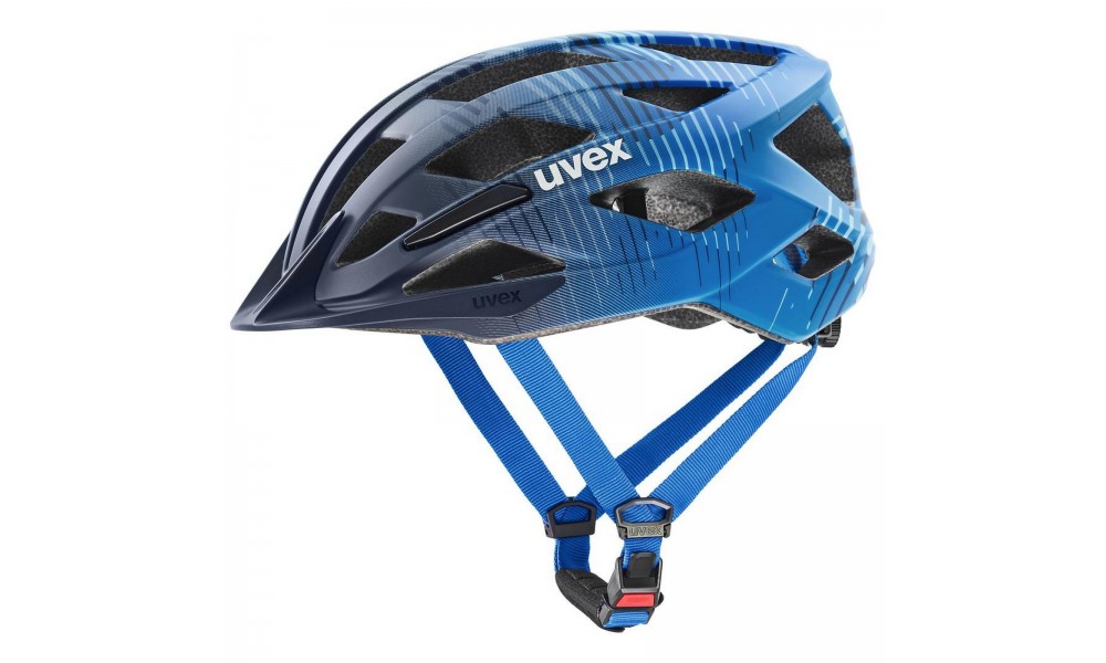 Kask rowerowy Uvex Air Wing 2 CC - granatowo-niebieski
