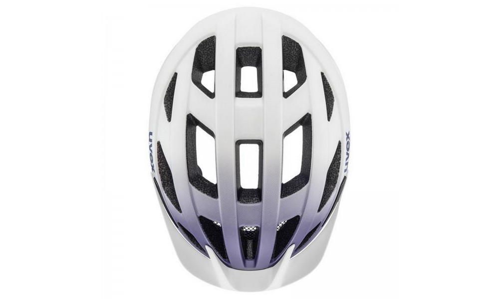 Kask rowerowy Uvex Air Wing 2 CC - fioletowo-biały