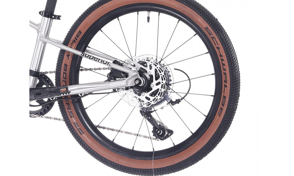 Rower dziecięcy Superior TEAM 20 026 - szaro-czarny