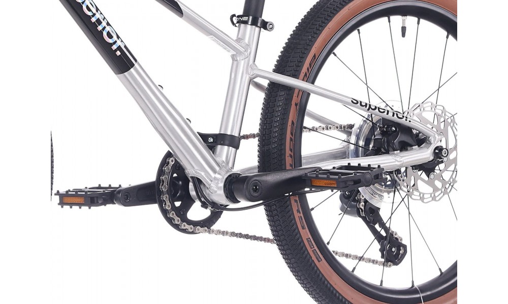 Rower dziecięcy Superior TEAM 20 026 - szaro-czarny