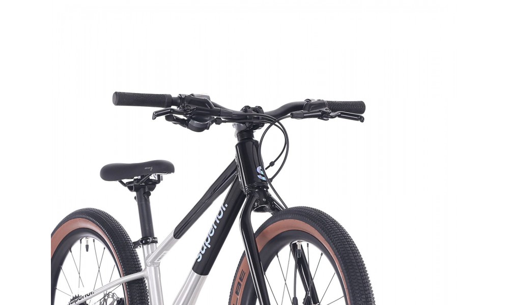 Rower dziecięcy Superior TEAM 20 026 - szaro-czarny
