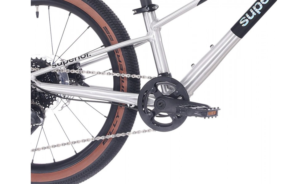 Rower dziecięcy Superior TEAM 20 026 - szaro-czarny