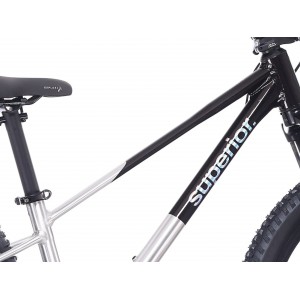 Rower młodzieżowy Superior TEAM 24 026 - szaro-czarny 2