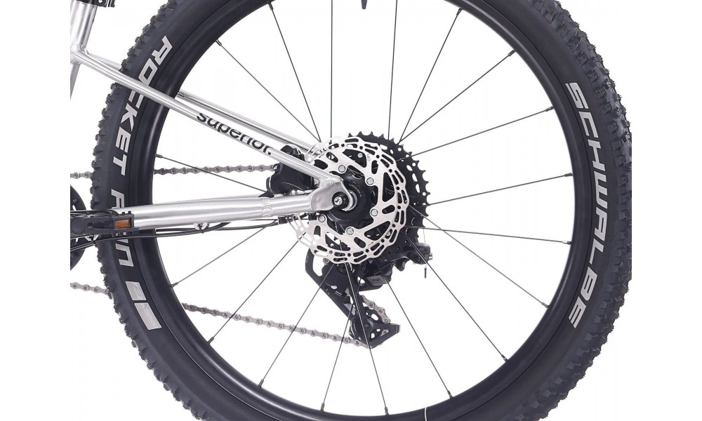 Rower młodzieżowy Superior TEAM 24 026 - szaro-czarny