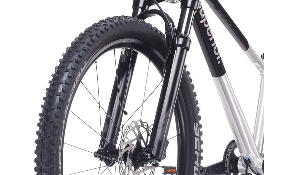 Rower młodzieżowy Superior TEAM 24 026 - szaro-czarny