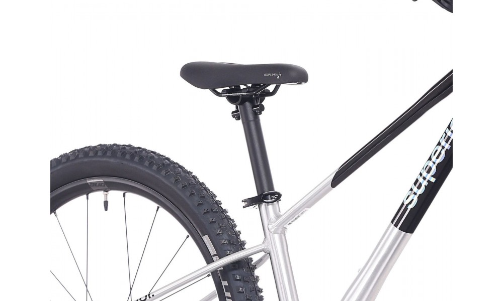 Rower młodzieżowy Superior TEAM 24 026 - szaro-czarny