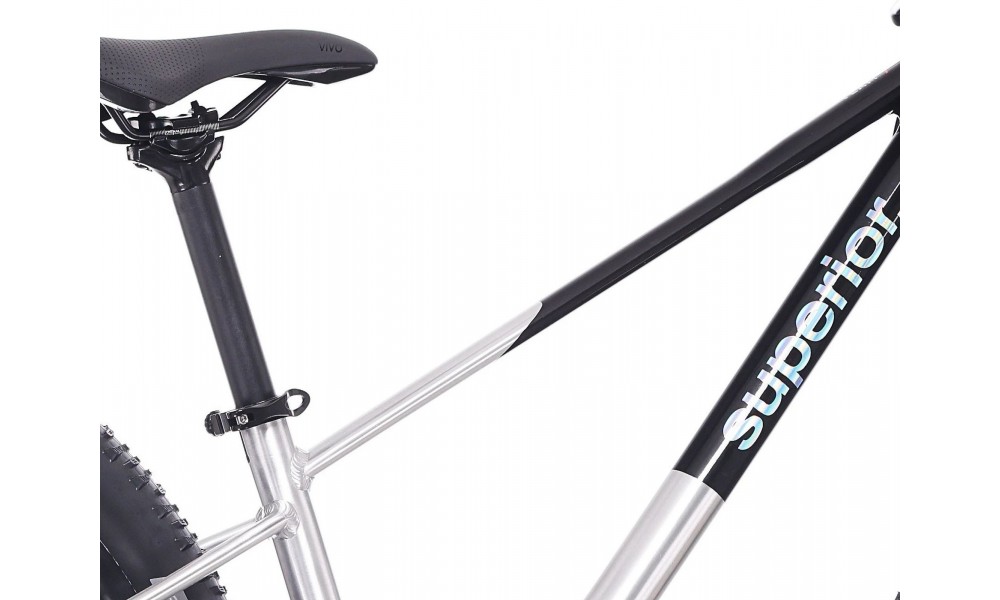 Rower górski Superior TEAM 27.3 026 - szaro-czarny