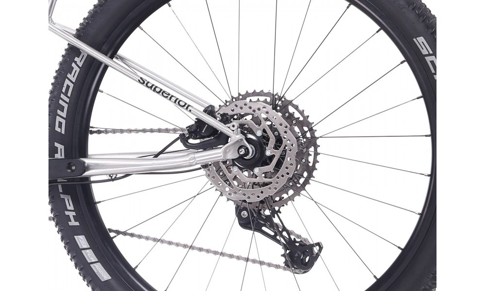 Rower górski Superior TEAM 27.3 026 - szaro-czarny