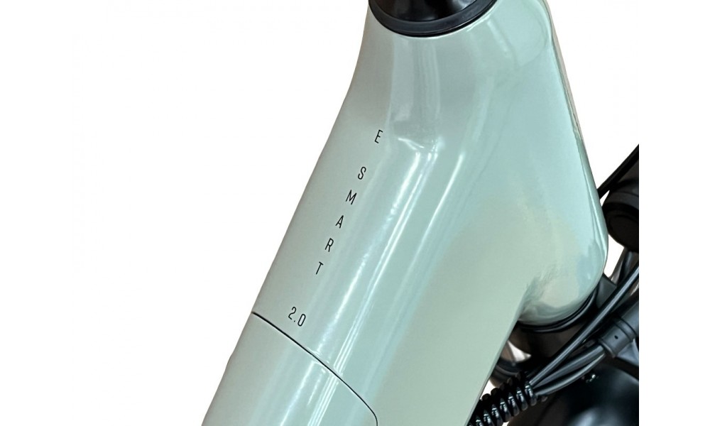 Rower miejski elektryczny Barton E-Smart 2.0 026 - oliwkowy