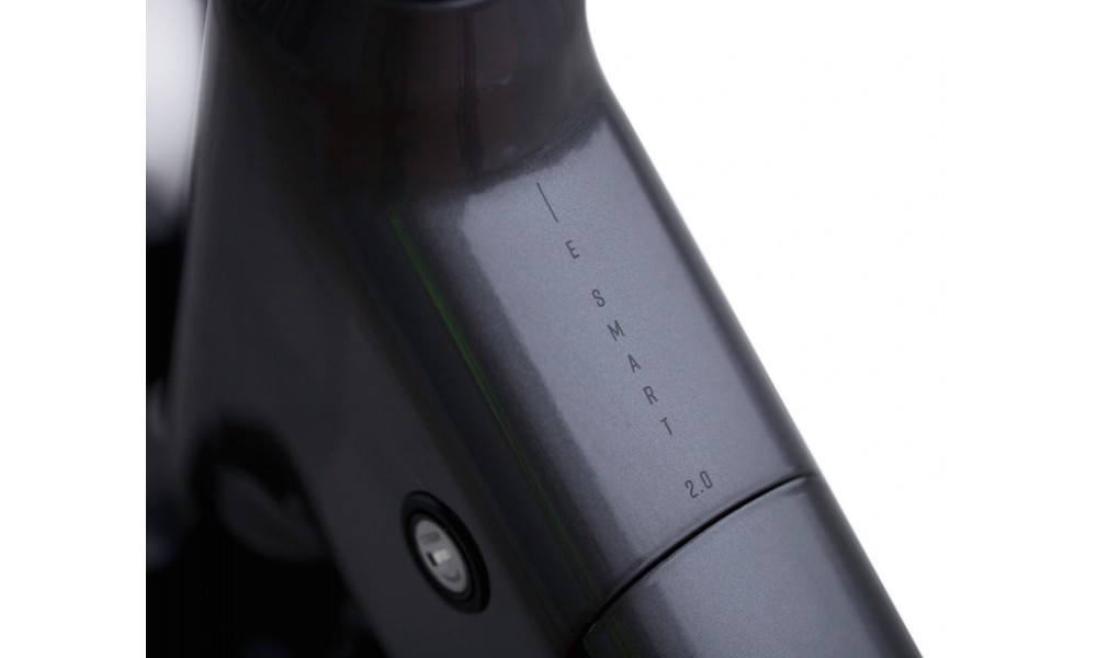 Rower miejski elektryczny Barton E-Smart 2.0 026 - grafitowy