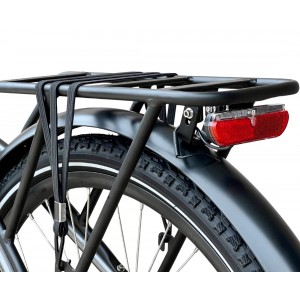 Rower miejski elektryczny Barton E-Smart 2.0 026 - tytanowy 2