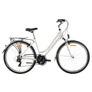 Rower trekkingowy Storm Marathon 1.0 Lady - perłowy 1