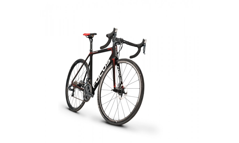 Rower szosowy Focus Izalco Max Disc Ultegra Di2 22G Black-Red 2017