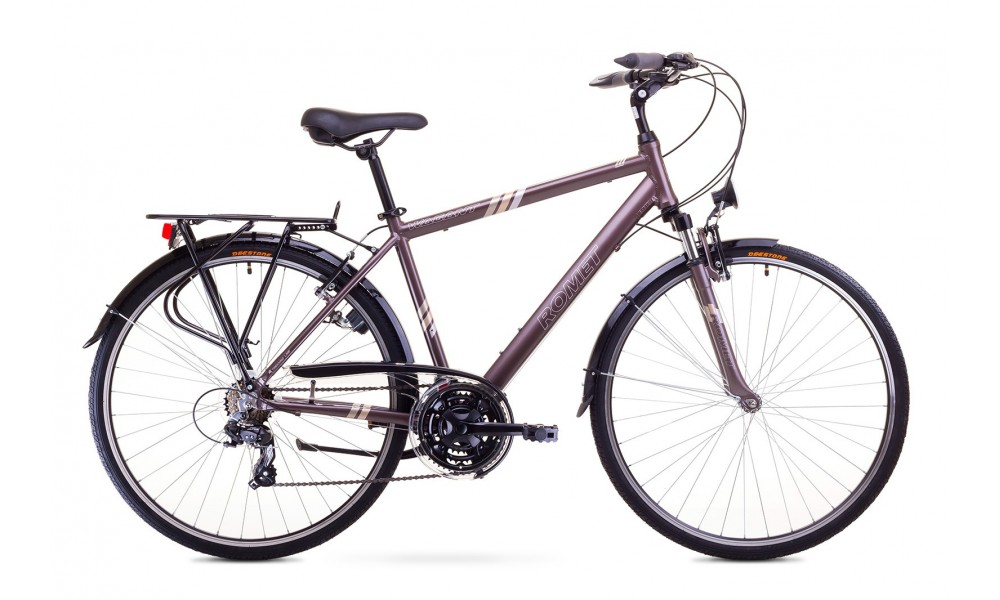 Rower trekingowy Romet Wagant Brown 2017