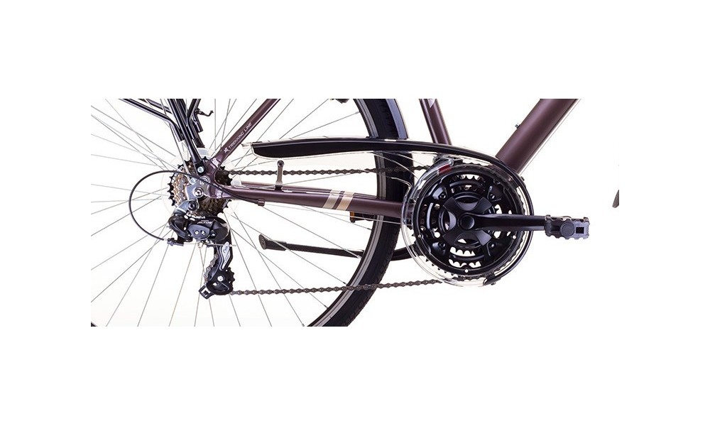 Rower trekingowy Romet Wagant Brown 2017