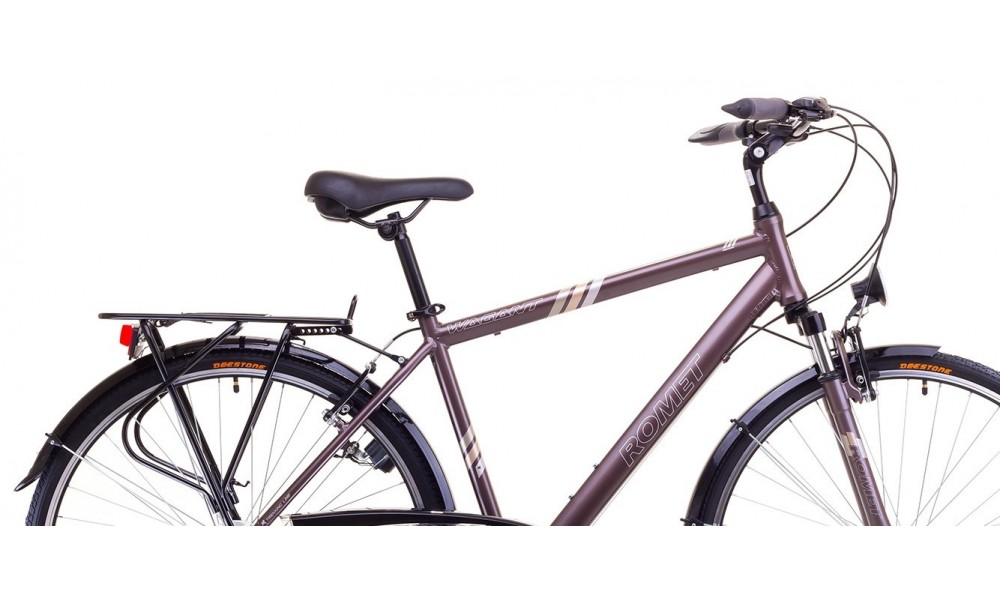 Rower trekingowy Romet Wagant Brown 2017