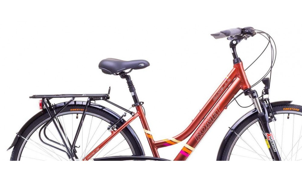 Rower trekingowy Romet Gazela 2 Brown 2017