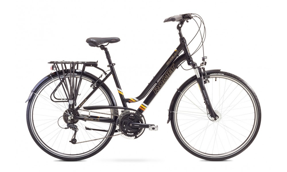 Rower trekingowy Romet Gazela 4 Black 2017