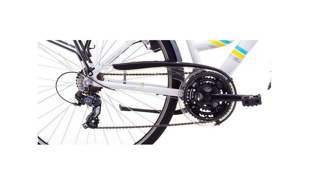 Rower trekingowy Romet Gazela White 2017