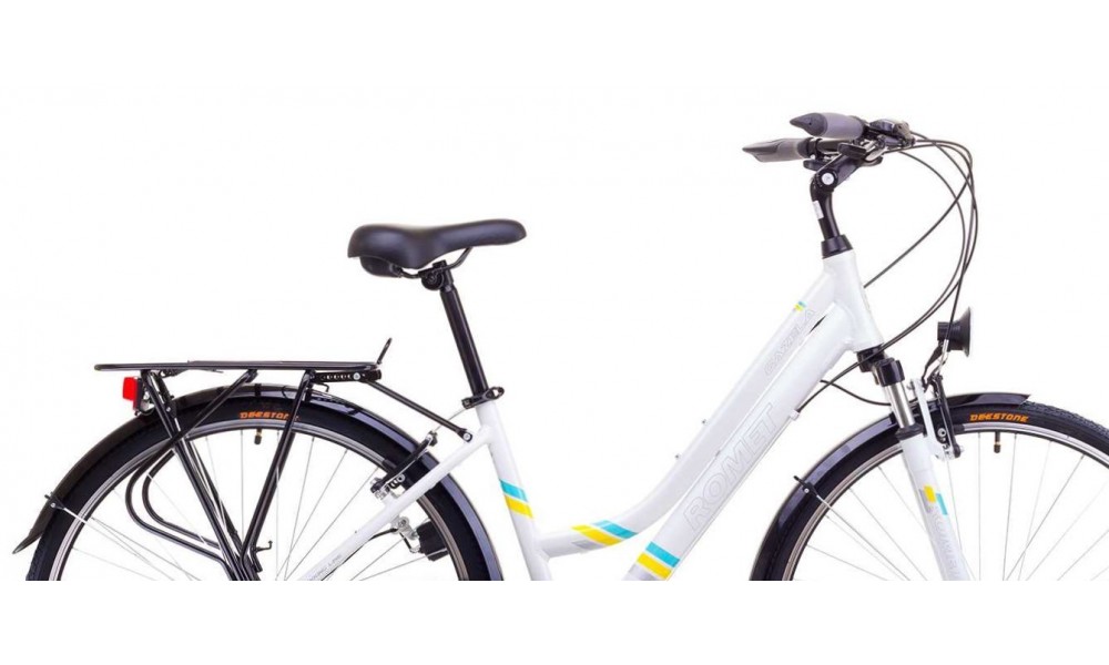 Rower trekingowy Romet Gazela White 2017