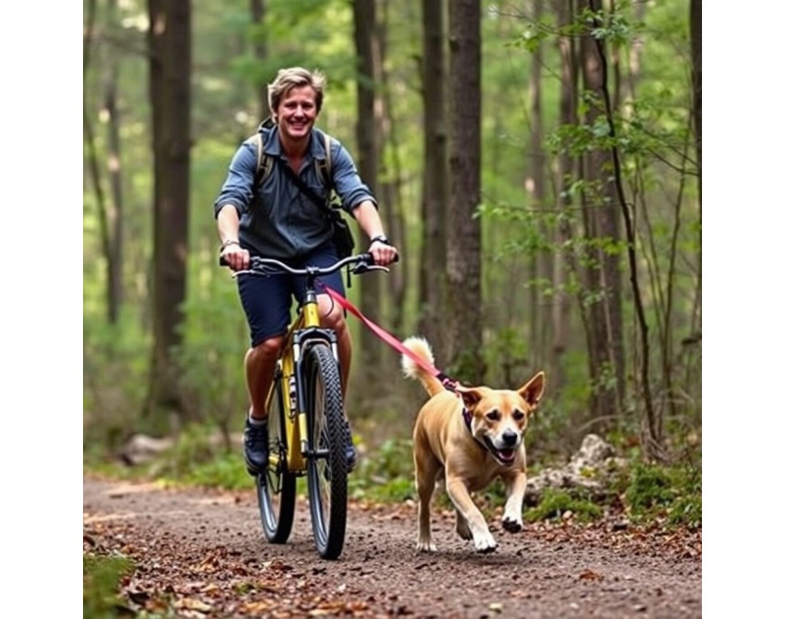 Jazda na rowerze z psem  – jak bezpiecznie i wygodnie podróżować z czworonogiem?